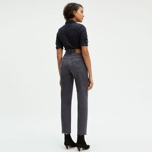 Levi’s premium rib-cage/wedgie straight high rise ankle crop Jean